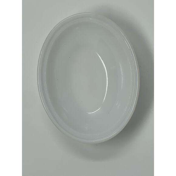 Vintage Hazel Atlas White Milk Glass Hen on Nest Dish - Picture 7 of 9